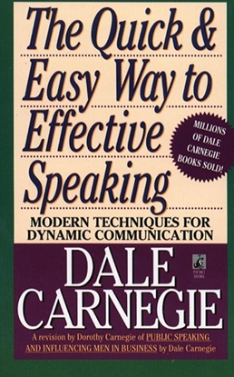 Afbeeldingen van Dale Carnegie Books The Quick and Easy Way to Effective Speaking