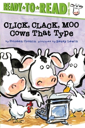 Afbeeldingen van Click Clack Book Click, Clack, Moo: Cows That Type