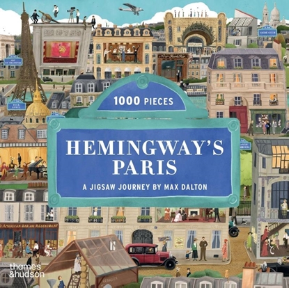 Afbeeldingen van Gift Lab Hemingway's Paris: A 1000 Piece Jigsaw Journey