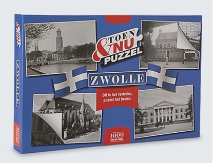 Afbeeldingen van Toen & Nu puzzel Zwolle