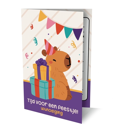 Afbeelding van Uitnodigingen Capybara 2 PK 958 / set van 6