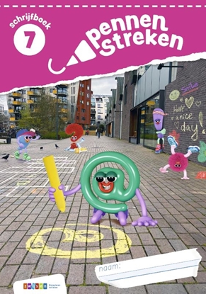 Afbeeldingen van Pennenstreken Groep 7 schrijfboek