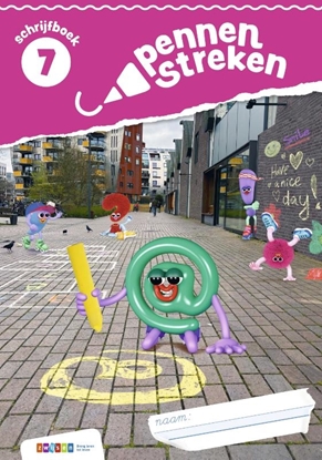 Afbeeldingen van Pennenstreken Groep 7 schrijfboek