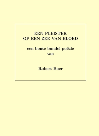 Afbeelding van Een pleister op een zee van bloed