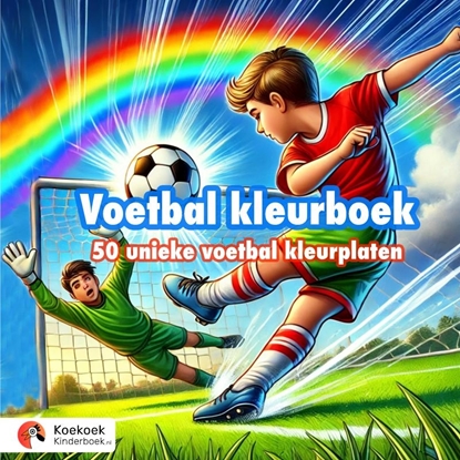 Afbeeldingen van Voetbal kleurboek voor kinderen