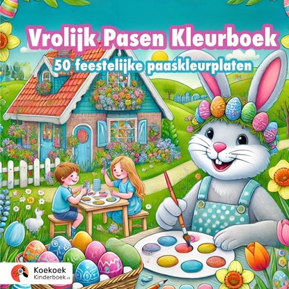 Afbeeldingen van Vrolijk Pasen Kleurboek