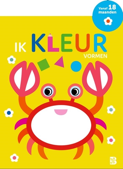 Afbeelding van Mijn allereerste kleurboek Ik kleur - Vormen