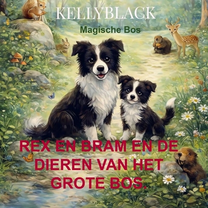 Afbeeldingen van Rex en Bram en de Dieren van het Grote Bos.