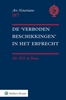 Afbeelding van De 'verboden' beschikkingen in het erfrecht