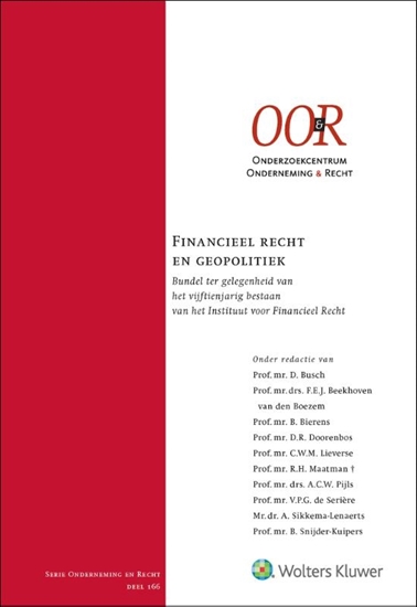 Afbeelding van Financieel recht en geopolitiek
