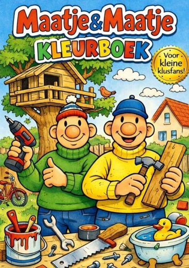 Afbeelding van Maatje & Maatje kleurboek.