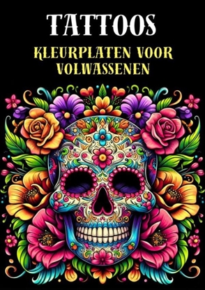 Afbeeldingen van Kleurplaat voor Volwassenen - Tattoos