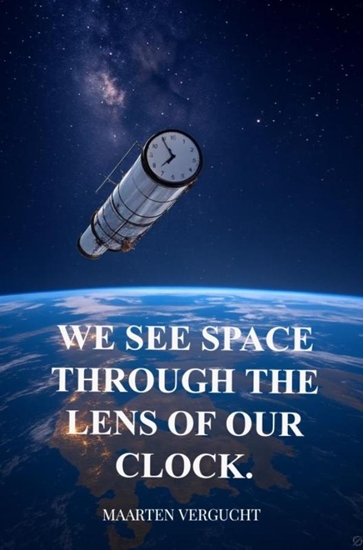 Afbeelding van We see Space through the lens of our Clock. Observer-dependent Space observations.