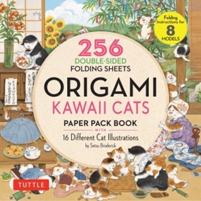 Afbeeldingen van Origami Kawaii Cats Paper Pack Book