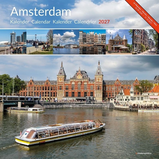 Afbeelding van Amsterdam maandkalender 2027