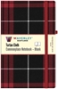 Afbeelding van Waverley Scotland Tartan Cloth Commonplace Notebooks MacQueen of Skye Tartan Blank Notebook: Large 21cm x 13cm