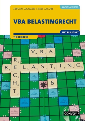 Afbeeldingen van VBA Belastingrecht met resultaat 2026/2027 Theorieboek