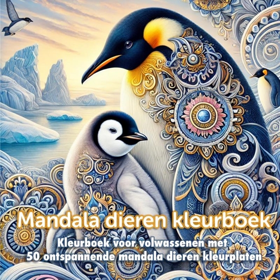 Afbeelding van Mandala dieren kleurboek