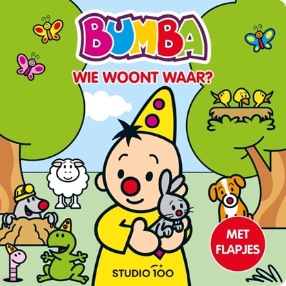 Afbeeldingen van Bumba Bumba : kartonboek met flapjes - Wie woont waar?