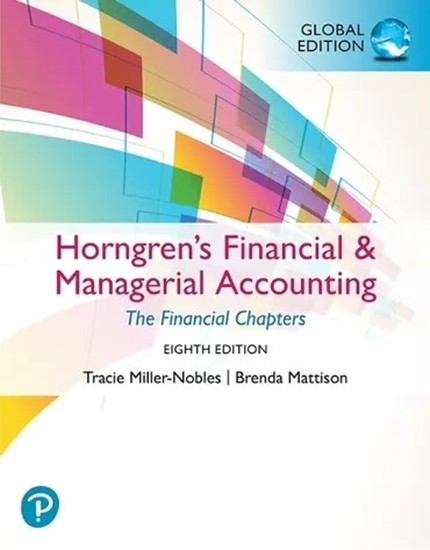 Afbeelding van Horngren's Financial & Managerial Accounting, The Financial Chapters, Global Edition