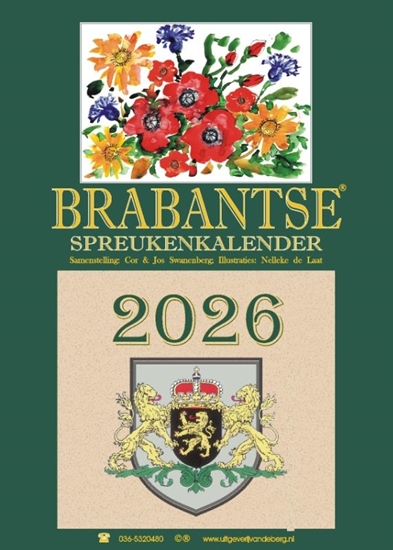 Afbeelding van Brabantse spreukenkalender 2026