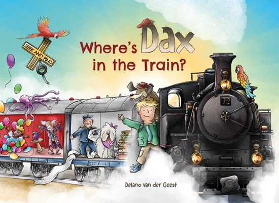 Afbeelding van Where's Dachshund Dax? In the Train