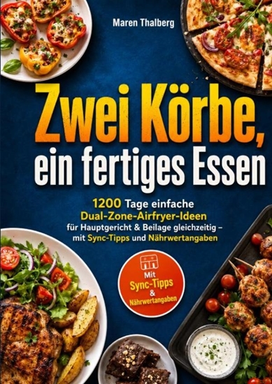 Afbeelding van Zwei Körbe, ein fertiges Essen