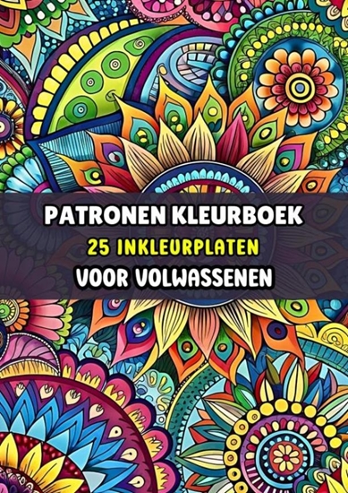 Afbeelding van Inkleurplaten Volwassenen - Patronen Kleurboek