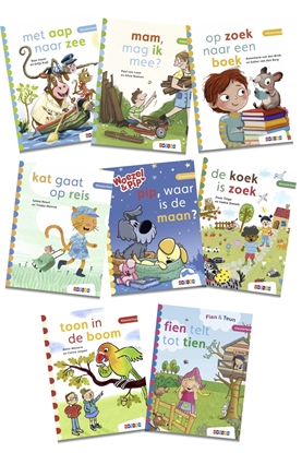 Afbeeldingen van Kleuterlezen Pakket kleuterlezen (8 titels)