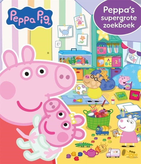 Afbeelding van Peppa Pig Peppa's supergrote zoekboek