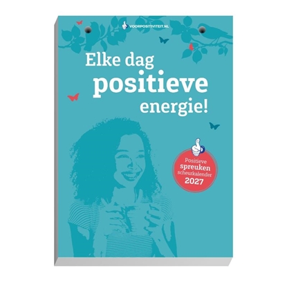 Afbeeldingen van Scheurkalender positieve spreuken 2027