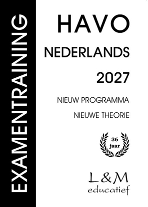 Afbeeldingen van Examentraining havo nederlands 2027
