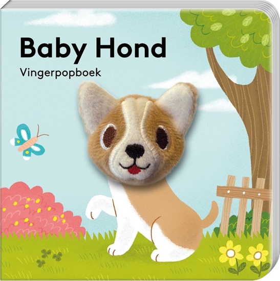 Afbeelding van Vingerpopboekjes Vingerpopboekje - Baby hond