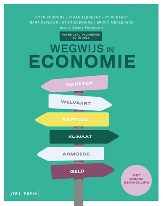 Afbeeldingen van Wegwijs in economie