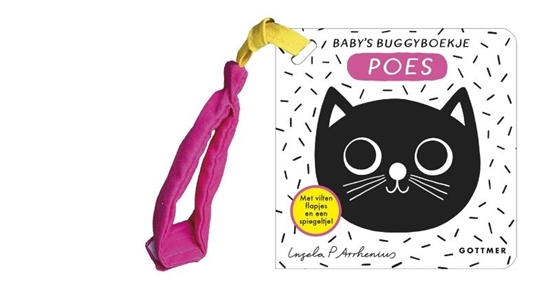 Afbeelding van Baby's buggyboekje Poes