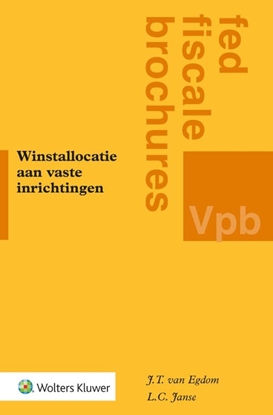 Afbeeldingen van Winstallocatie aan vaste inrichtingen