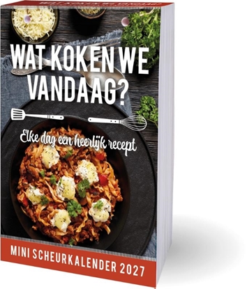 Afbeeldingen van Wat koken we vandaag? mini scheurkalender - 2027