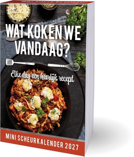 Afbeelding van Wat koken we vandaag? mini scheurkalender - 2027
