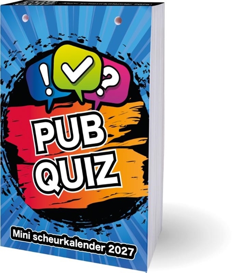 Afbeelding van Pubquiz mini scheurkalender - 2027