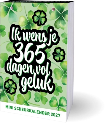 Afbeeldingen van Ik wens je 365 dagen vol geluk mini scheurkalender - 2027
