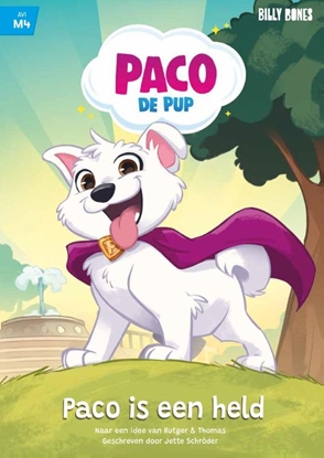 Afbeeldingen van Paco de Pup Paco is een held
