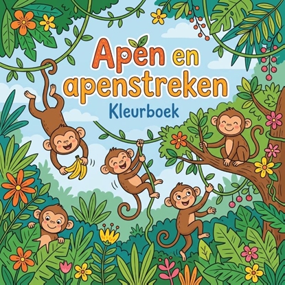 Afbeeldingen van Apen en apenstreken