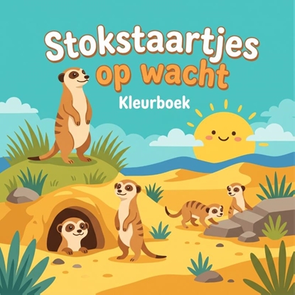 Afbeeldingen van Stokstaartjes op wacht
