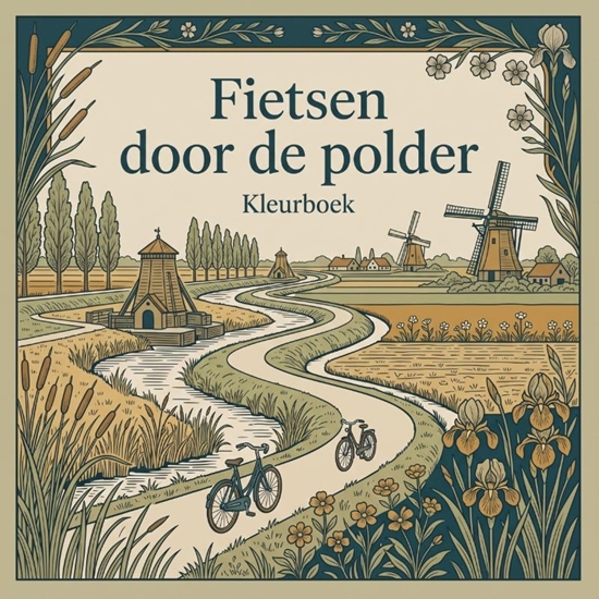 Afbeelding van Fietsen door de polder