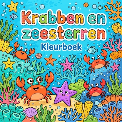 Afbeeldingen van Krabben en zeesterren