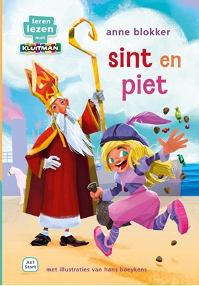 Afbeeldingen van Leren lezen met Kluitman sint en piet