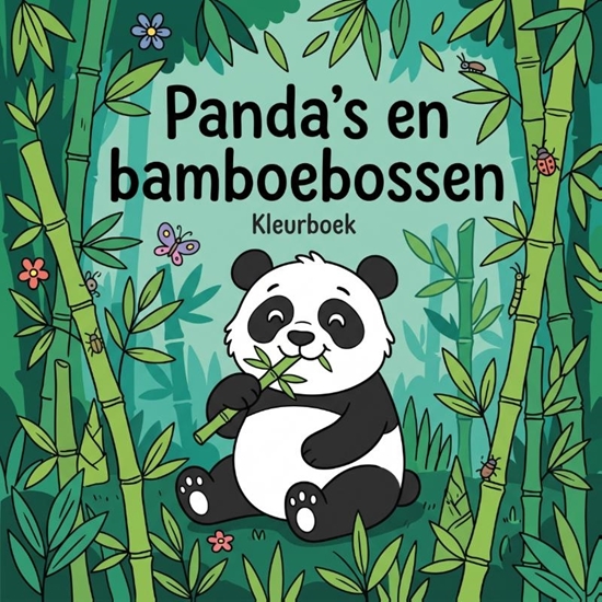 Afbeelding van Panda's en bamboebossen
