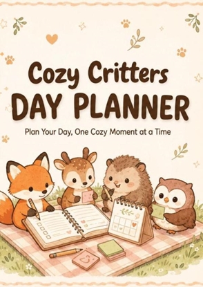 Afbeeldingen van Cozy Critters Day Planner