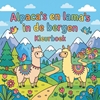 Afbeelding van Alpaca's en lama's in de bergen