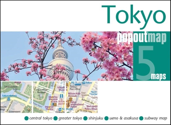 Afbeelding van PopOut Maps Tokyo PopOut Map